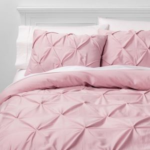 THRESHOLD Target Pinch Pleat Duvet Cover Sham Set